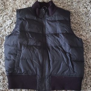 Old Navy black frost free vest size large